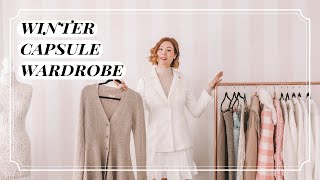 Winter Capsule Wardrobe 2023: Outfit Planning for a Stylish Work Week