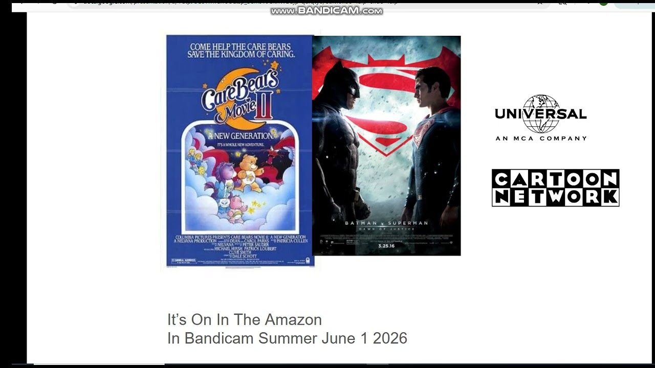 Care Bears Movie 2 A New Generation And Batman v Superman Dawn Of Justice Soundtrack What is Love