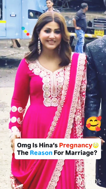 Hina Khan is pregnant ..?🥰🥰🥰🥰😍😍😍😍🤔🤔🤫🤫🤫🤭🤭#youtubeshorts #viral #hinakhan