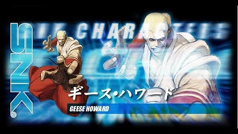 [AC] SNK vs. CAPCOM - CHAOS, the LEVEL 8 Walkthrough as Geese Howard