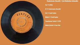 Ferdi Tayfur Kaderimsin (Gazelli) (45Lik) Gen Plak - 7 (1970)