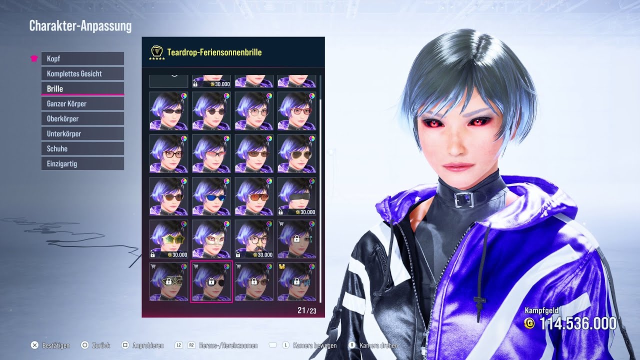 Tekken 8 (PS5 Pro) - Reina Customization #3 - 4k60FPS