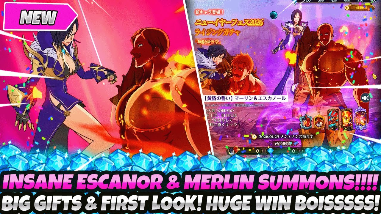 *ПЕРВЫЕ В ИСТОРИИ БЕЗУМНЫЕ ПРИЗЫВЫ ЭСКАНОРА И МЕРЛИНА!* БОЛЬШИЕ ПОДАРКИ И ПЕРВЫЙ ВЗГЛЯД! ОГРОМНАЯ...