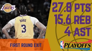 Anthony Davis 1st Round 2024 NBA Playoffs Highlights