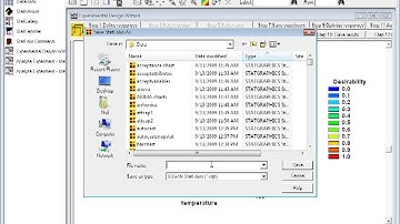Statgraphics DOE Step 10 - Save the Results using the DOE Wizard