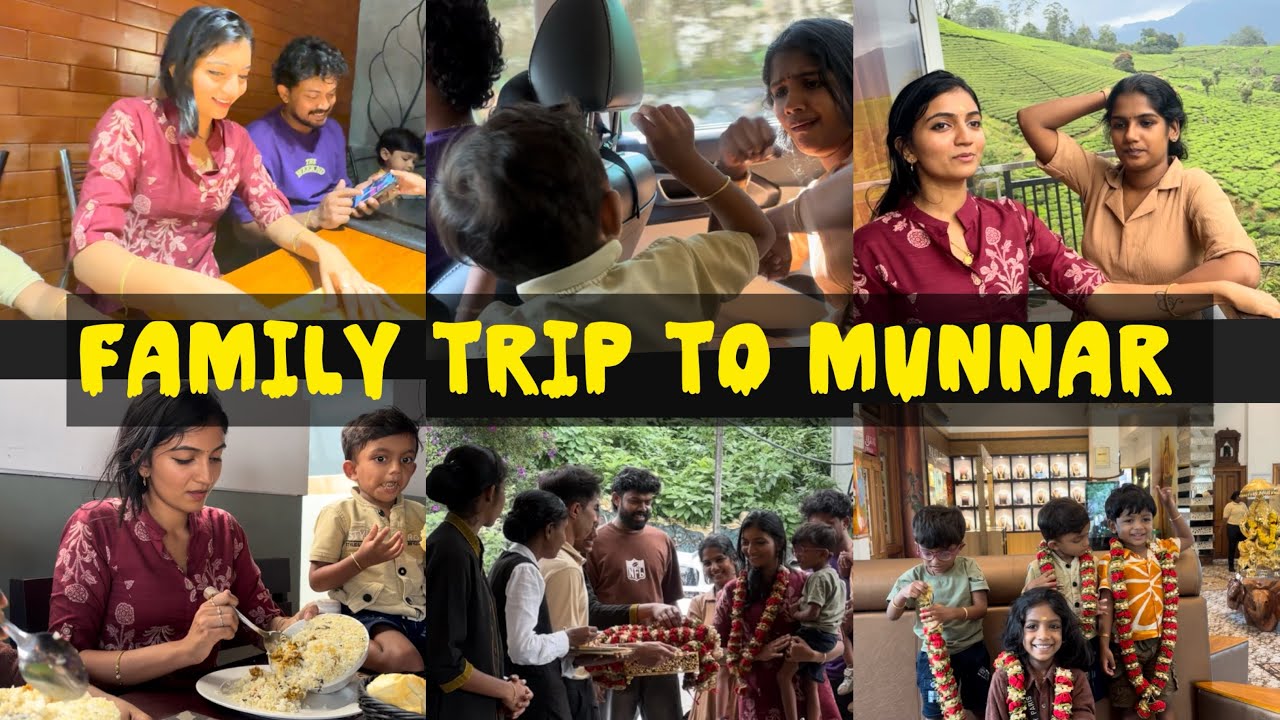 TRIP TRIP😌 FAMILY TOUR TO MUNNAR🤌🫠