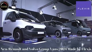 New Gen.Delivery Van | 450 Km Range | Renault and Volvo Group E-Delivery Vans 2026 Made by Flexis
