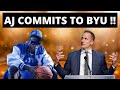AJ DYBANTSA SHOCKS COLLEGE BASKETBALL AND COMMITS TO BYU