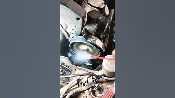 apply little grease or oily sprey to  remove drive belt noise 🤖🤖👍👍|Dr vehicle mechanic