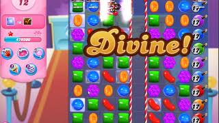 Candy Crush Saga Level 5186 No Boosters