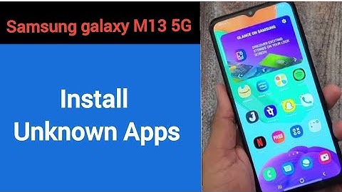 How to install unknown apps, install APK, Samsung Galaxy M13 5G me third party app install kaise kar
