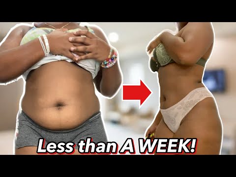 5 Things I Do to NOTICEABLY lose weight in LESS THAN A WEEK| Fast Weight Loss Methods!