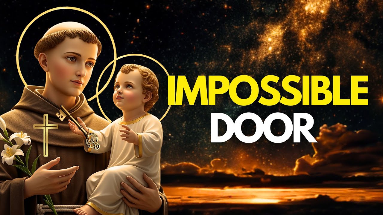 Powerful Prayer of the "Door of the Impossible" — Saint Anthony until now