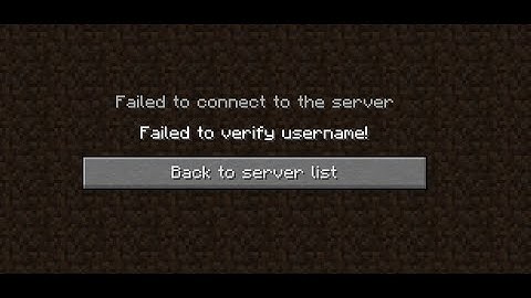 This is how you fix the "failed to verify username"