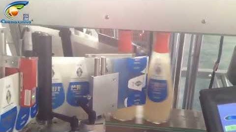 CX-SMT Automatic oval bottle labeling machine (front and back)