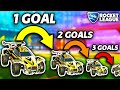 Rocket League, but every time you score you SHRINK!