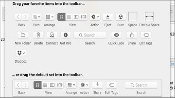 How to Customize the Finder’s Toolbar in OS X