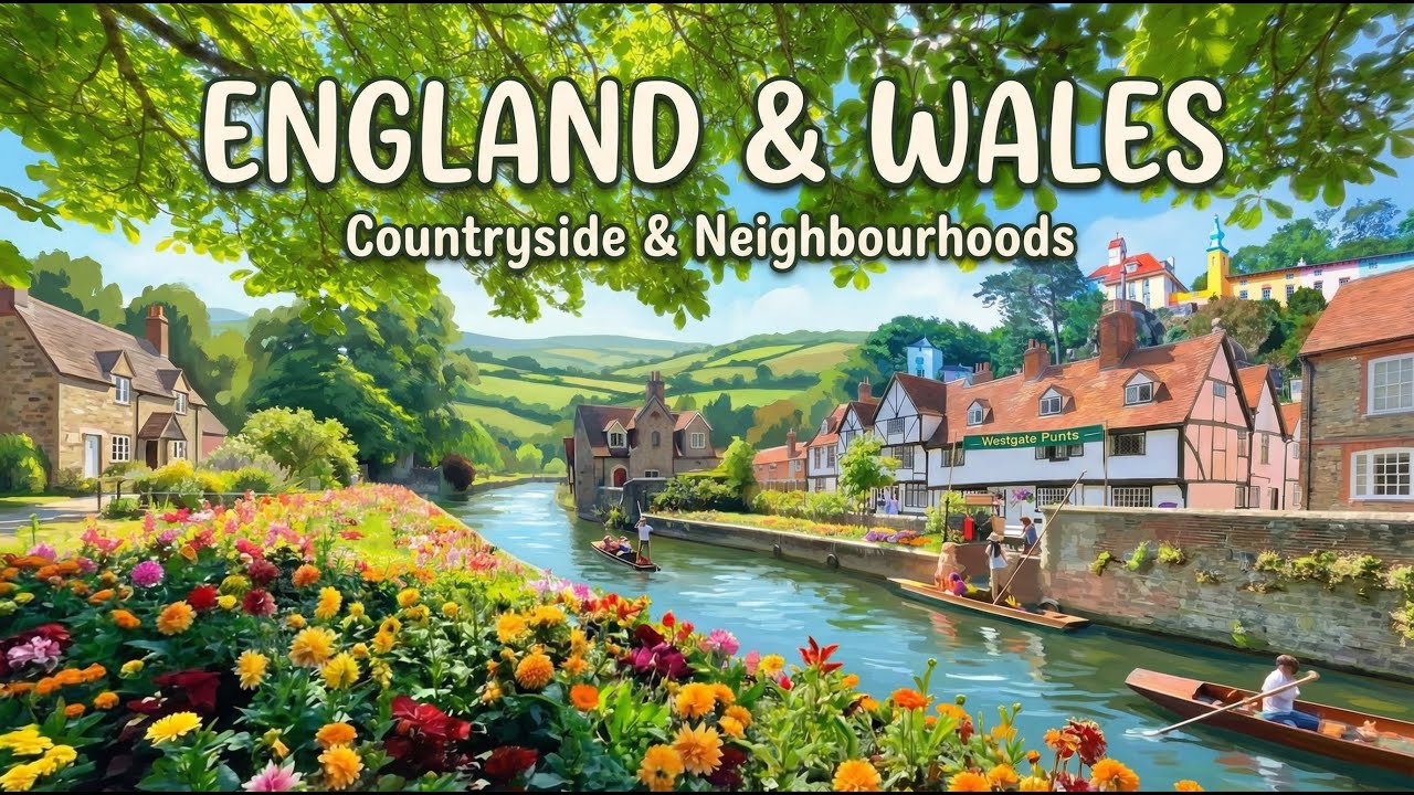 England & Wales in 4K - Incredible Countryside & Hidden Gems of the Lake District