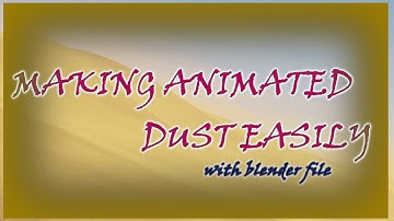 Desert and procedural sand/dust tutorial part 2/2 (Blender 2.81)