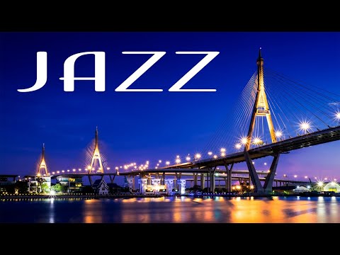 Smooth Jazz In The Night - Relaxing JAZZ &  Lights of Night City - Night Traffic JAZZ