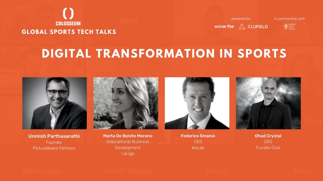 Global Sports Tech Talks 3 Digital Transformation in Sports YouTube
