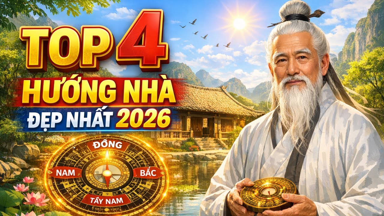 TOP 4 HƯỚNG NHÀ ĐẸP NHẤT 2026