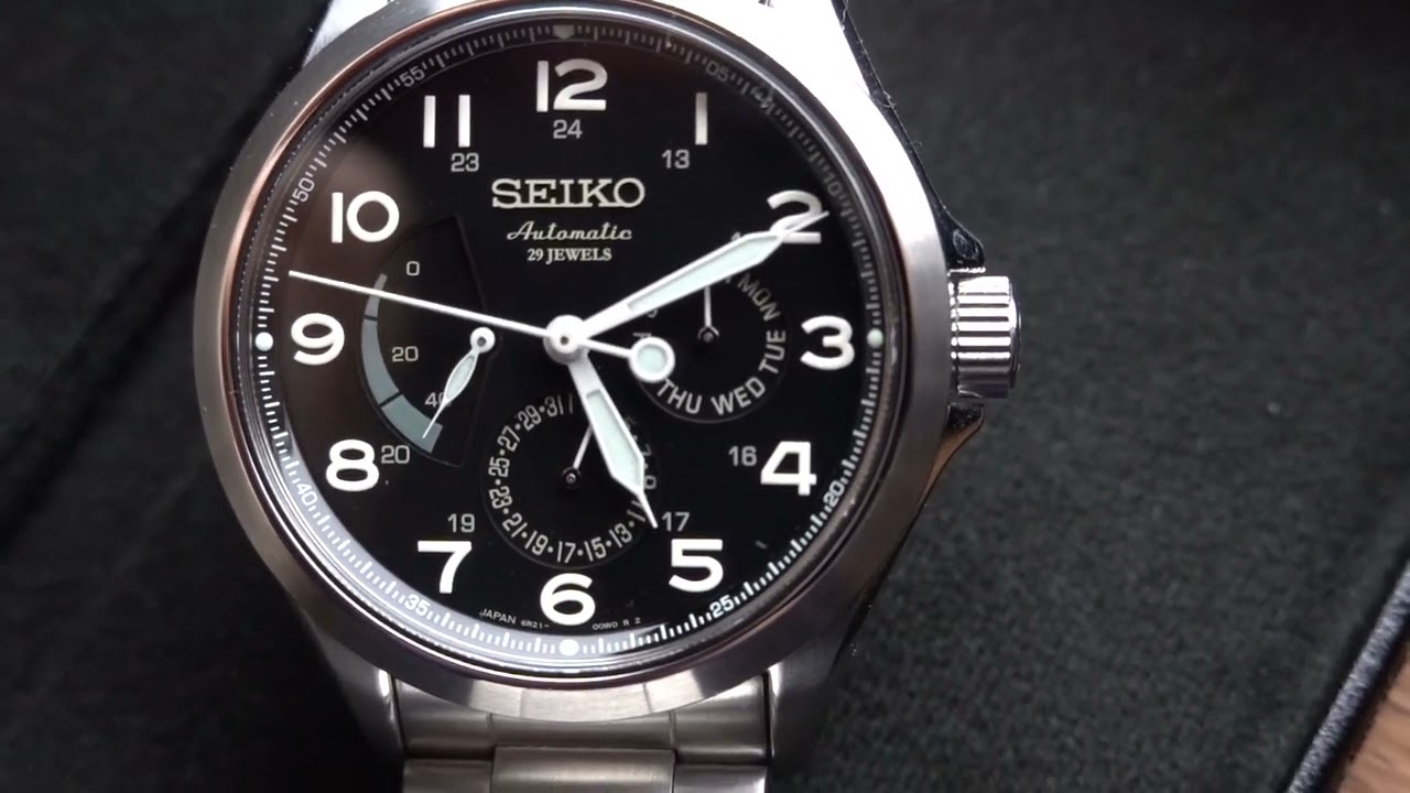 SEIKO PRESAGE SARW015 (2016年） - YouTube