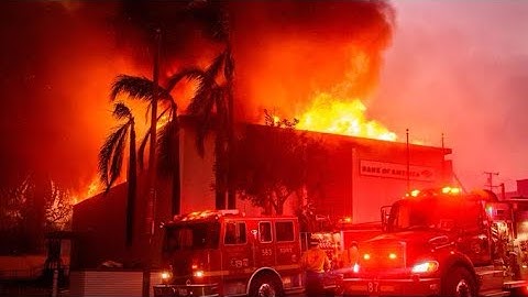 Chileno en California relató “infierno” que se vive por incendios