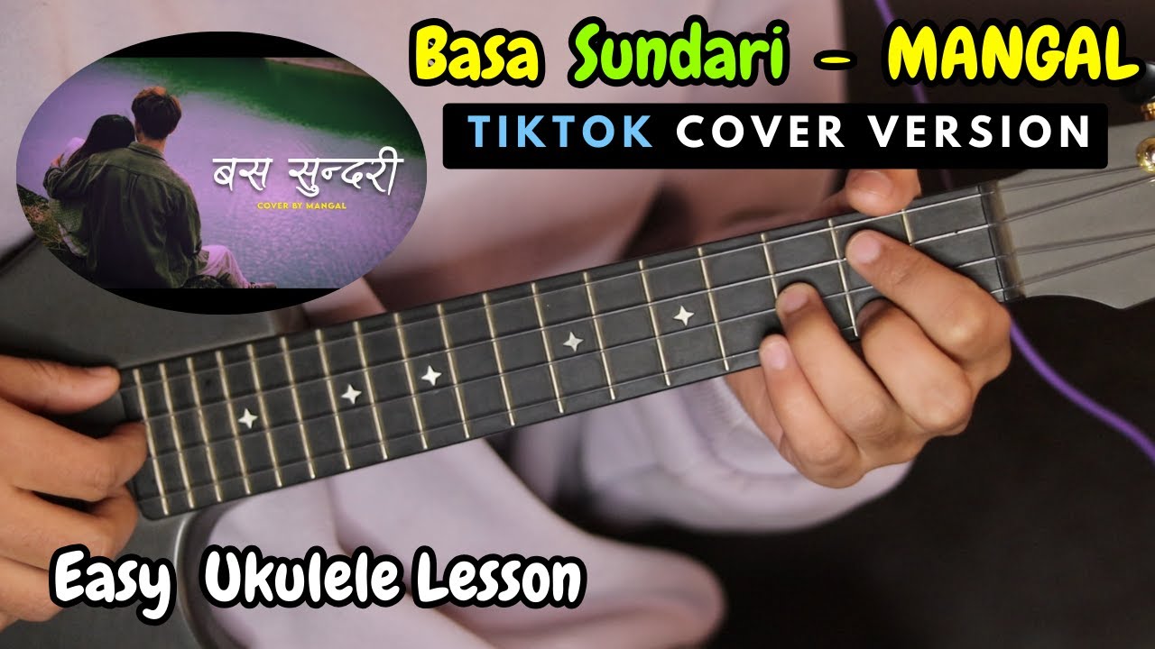 Basa Sundari - MANGAL | Ukulele Lesson | Tiktok Cover