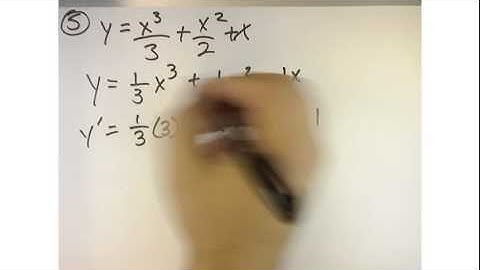 AP Calculus 3.3  Rules for Differentiation HW # 5