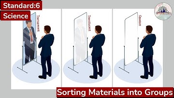 SORTING MATERIALS INTO GROUPS, 6TH STANDARD, MATHEMATICS | DRONA EDU