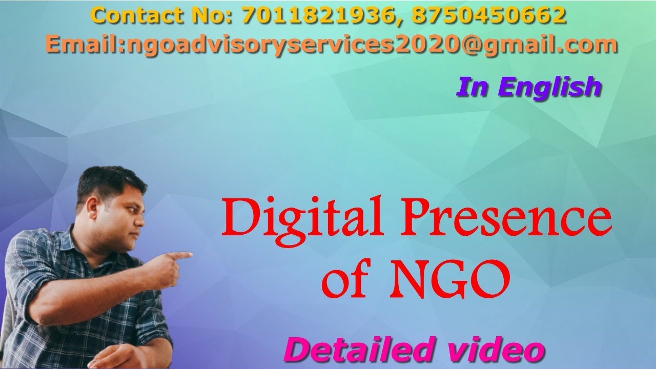 Digital Presence of NGO | Detailed Video