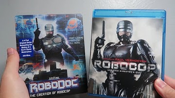Robodoc: The Creation of Robocop Blu-ray Steelbook Unboxing (One Shot)