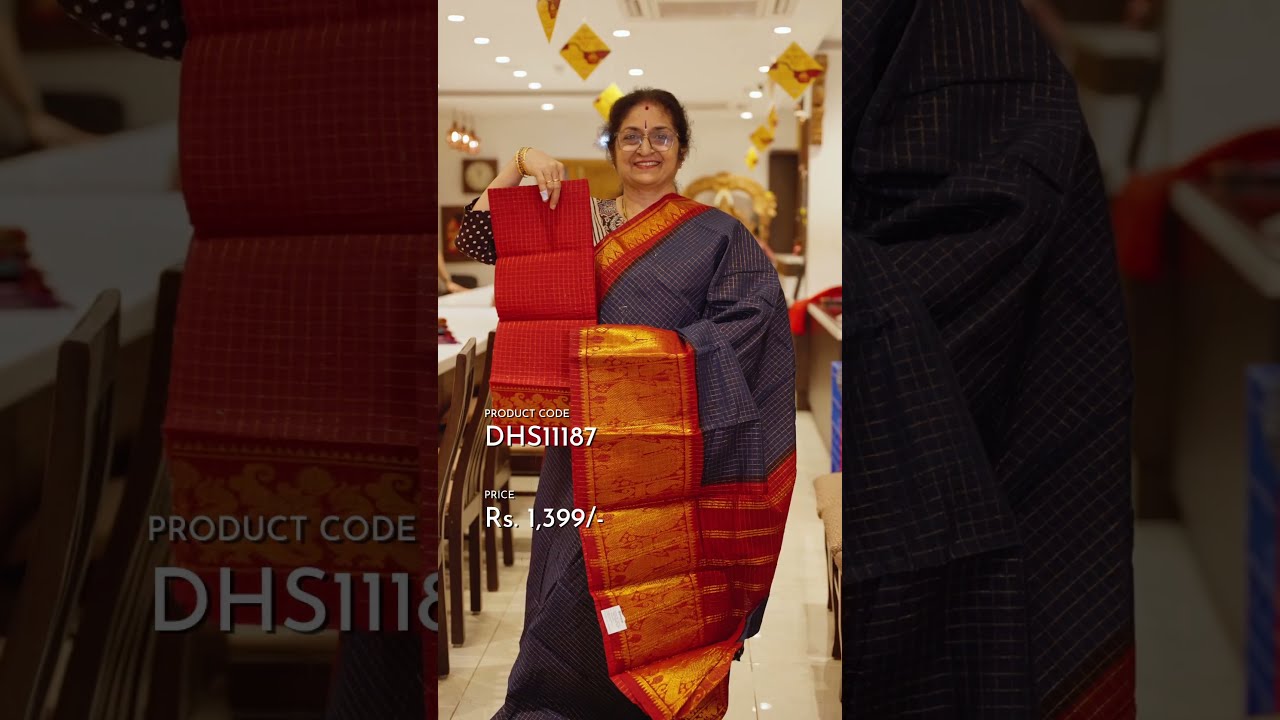 Sungudi Cotton Sarees From Shrus
