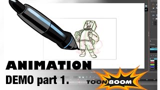 2D animation tutorial inbetweens and key frames