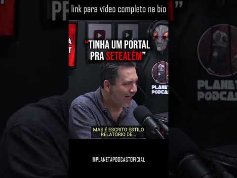 imagem do vídeo “UMA ÁREA PROIBIDA” com Luciano Setealém | Planeta Podcast (Sobrenatural) #shorts