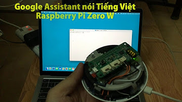 Google Assistant nói Tiếng Việt với Raspberry Pi zero W