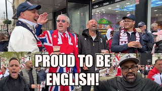 Far Right! No!! Just Proud to be English! - St George's Day Rally!