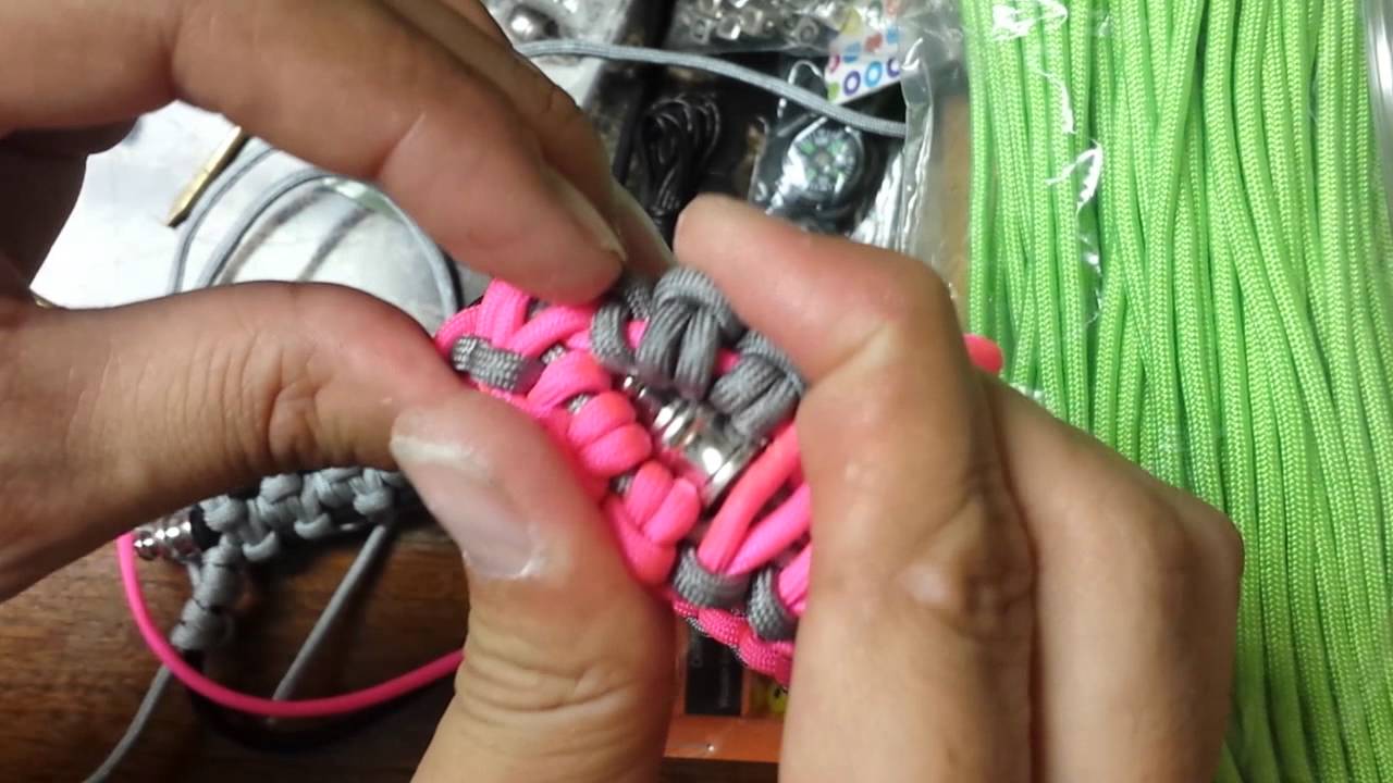 Paracord pipe bracelet YouTube