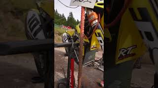 БЕЗУМЦЫ без тормозов 😳 #hardenduro #hillclimbracing