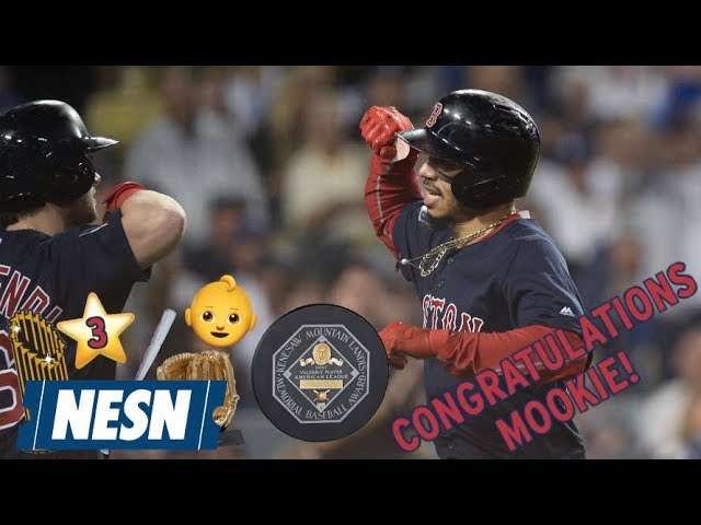 Batting champ Mookie Betts wins AL MVP – BBWAA