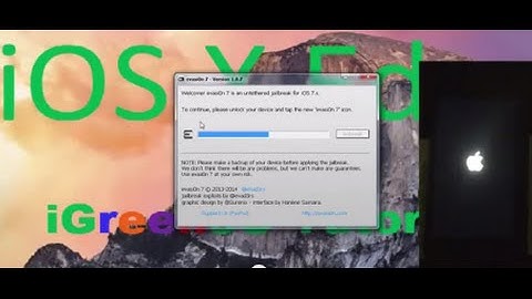 iOS 7.0-7.0.6 Evasi0n7 Jailbreak (All iDevices)