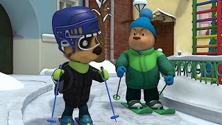 The Barkers | Barboskins ❄❄❄ Snow racing | Cartoons for kids