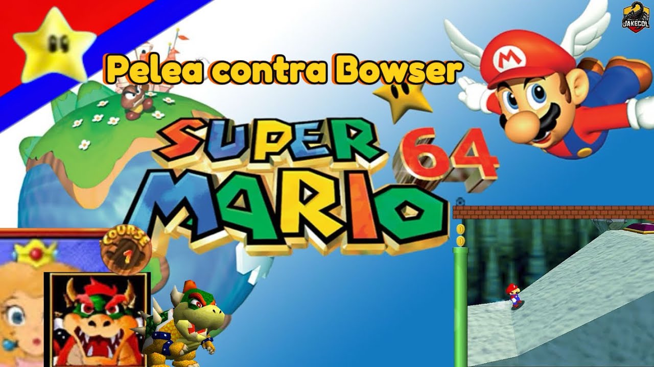 Súper Mario 64 (Pelea contra Bowser)