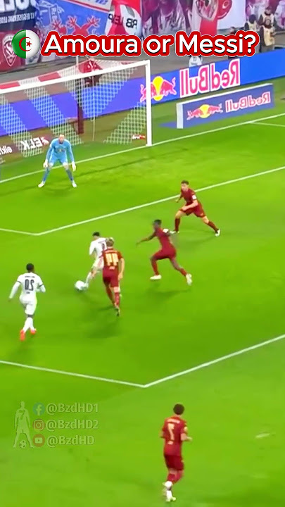Amoura or Messi ? #dzpower #fouryoupage #bzdhd #algeria #Messi #amoura