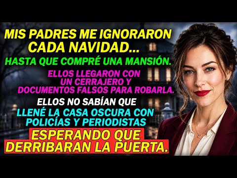 Mis padres nunca me dieron un lugar en la mesa, así que en Nochebuena llamé a la policía