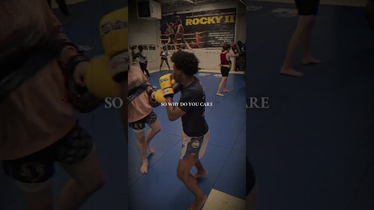 Stop playing small in the ring #muaythai #fighting