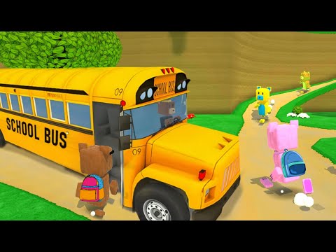Super Bear Adventure Gameplay Walkthrough - Easter Eggs In Giant House