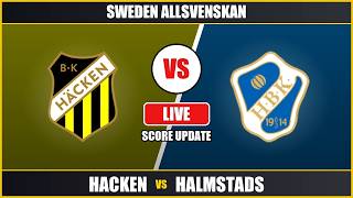 Hacken Vs Halmstads Live Score Play-By-Play - Sweden Allsvenskan