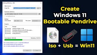 how to create windows 11 Bootable Pendrive using poweriso in Tamil